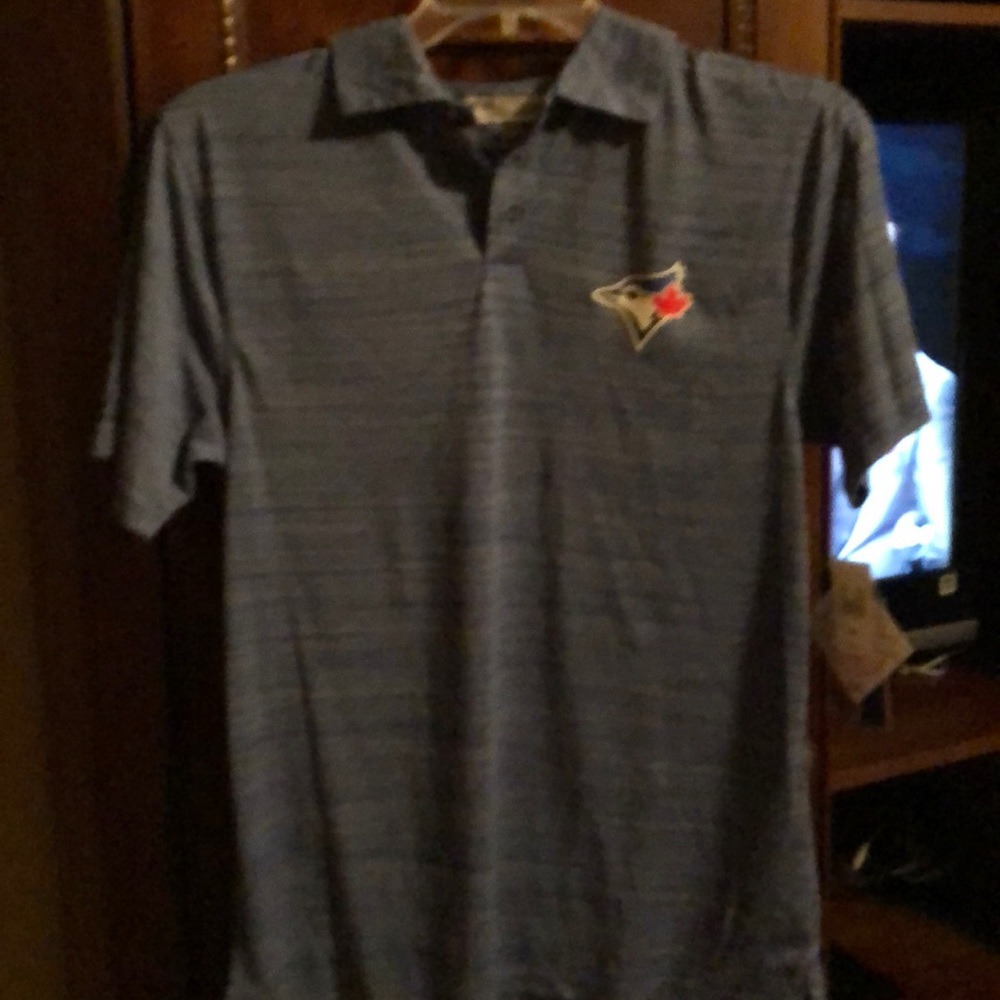 Men’s medium Toronto Blue Jays Polo NWT